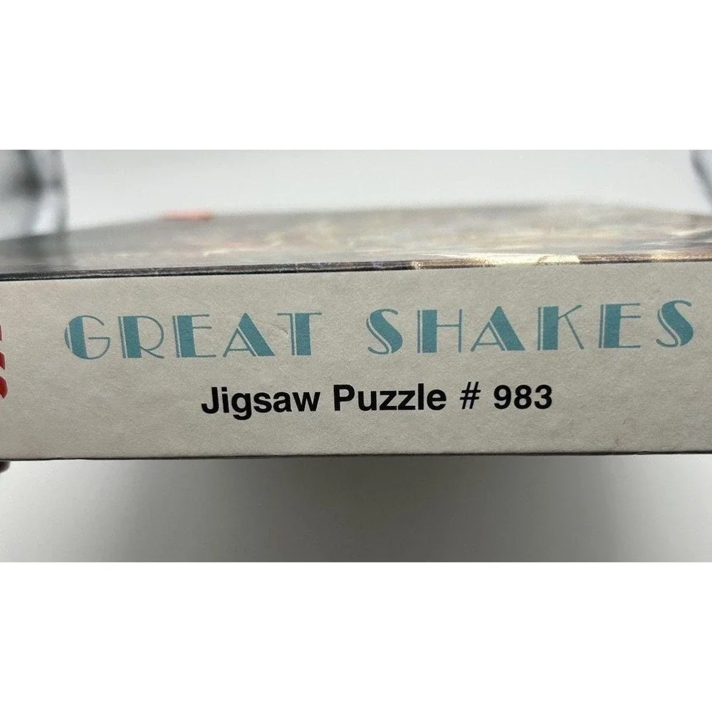Great American Puzzle Factory 1988 Great Shakes #983 Shakers Sealed 550 Pieces